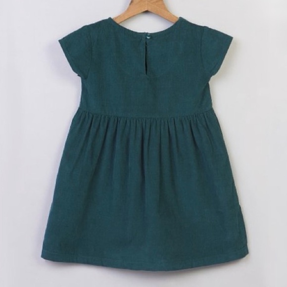 Beebay Green Woodland Creatures Corduroy A-Line
Dress - Picture 3 of 3